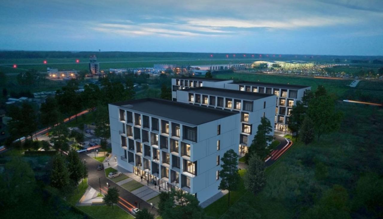 Apartament Airport Vratislav Exteriér fotografie